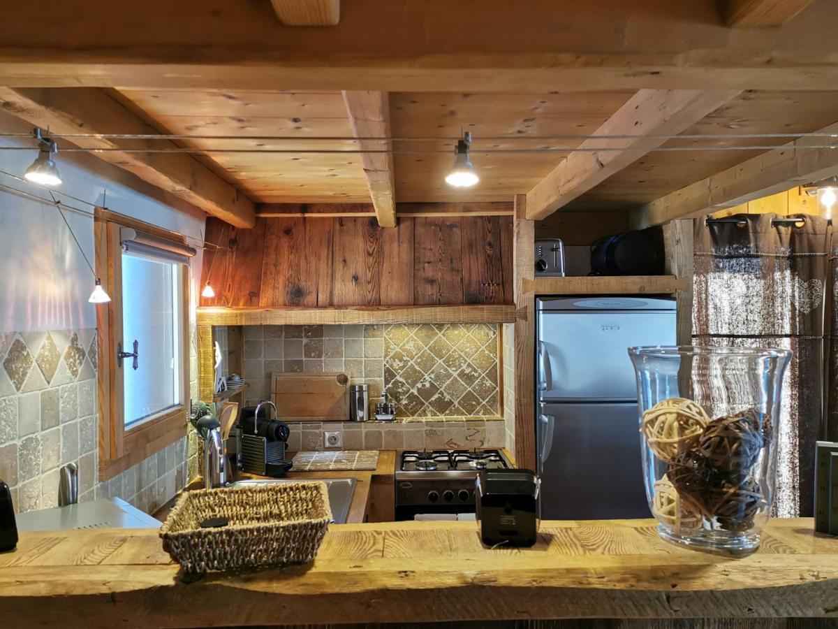 Petit Chalet Individuel De Caractere Megève Exterior foto